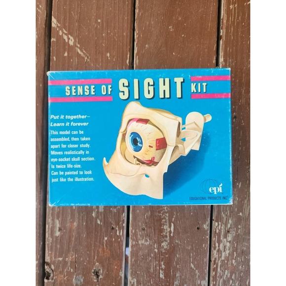 Other - Vintage Sense Of Sight Kit EPI Made In USA Original Box Educational Products Inc